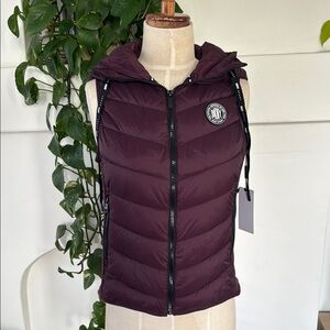 Women's Purple Puffer Vest